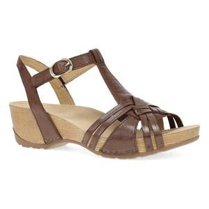 NEW DANSKO women's tia sandal in brown